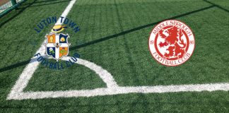 Alineaciones Luton-Middlesbrough