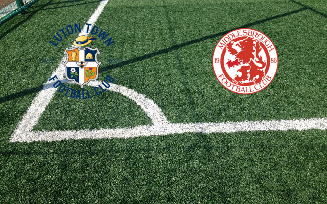Alineaciones Luton-Middlesbrough