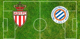 Alineaciones Mónaco-Montpellier
