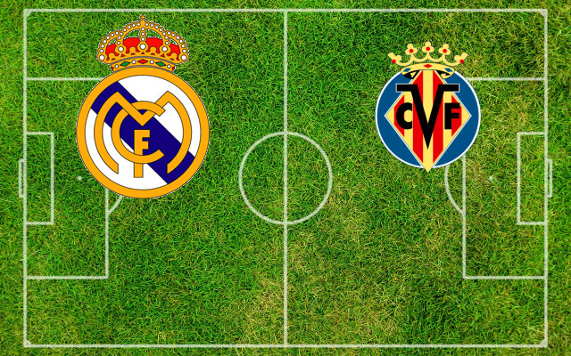 Alineaciones Real Madrid-Villarreal