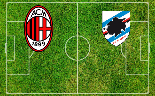 Alineaciones AC Milán-Sampdoria