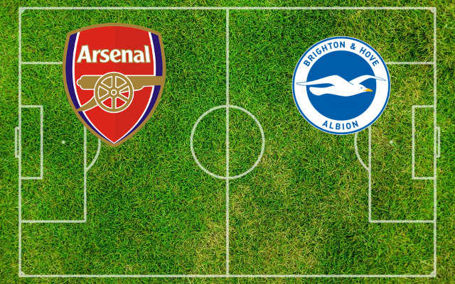 Alineaciones Arsenal-Brighton