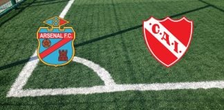 Alineaciones Arsenal de Sarandí-CA Independiente