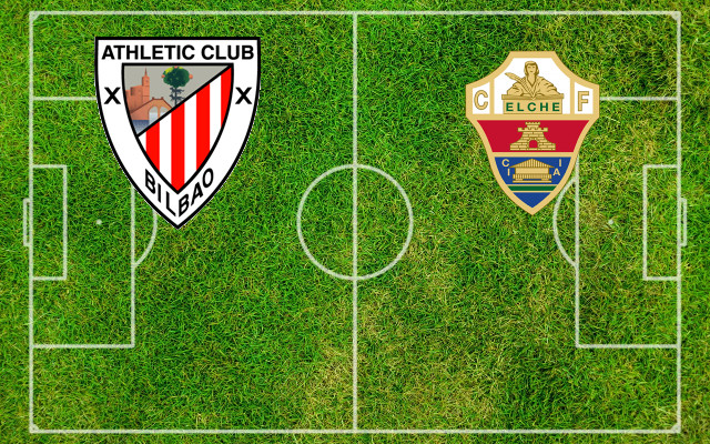 Alineaciones Athletic Bilbao-Elche