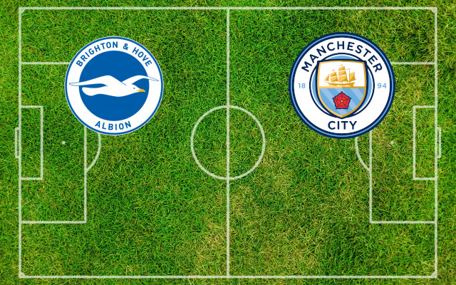 Alineaciones Brighton-Man City