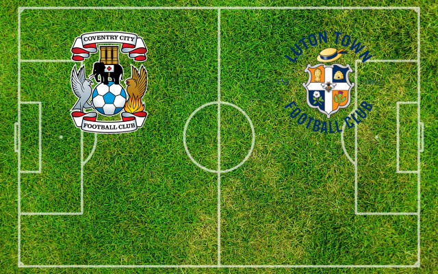Alineaciones Coventry-Luton