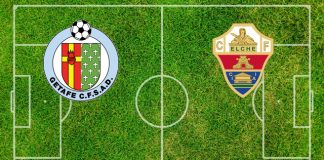 Alineaciones Getafe-Elche