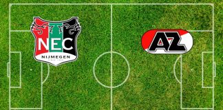 Alineaciones NEC Nimega-AZ Alkmaar