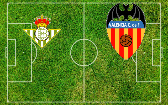 Alineaciones Real Betis-Valencia