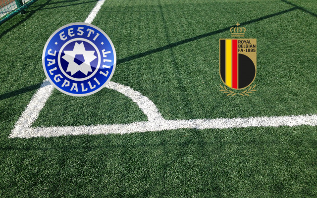 Alineaciones Estonia-Bélgica
