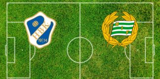 Alineaciones Halmstad-Hammarby