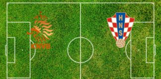 Alineaciones Holanda-Croacia