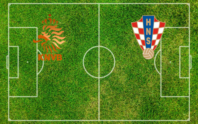 Alineaciones Holanda-Croacia