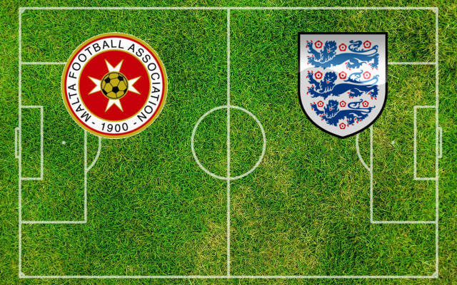 Alineaciones Malta-Inglaterra
