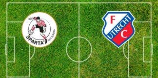 Alineaciones Sparta Rotterdam-Utrecht