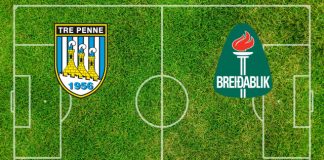 Alineaciones Tre Penne-Breidablik