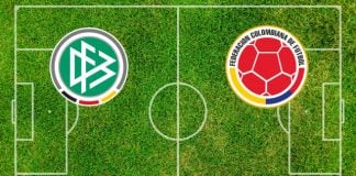 Alineaciones Alemania F-Colombia F