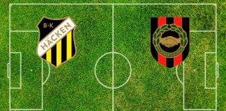 Alineaciones BK Häcken-Brommapojkarna