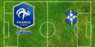 Alineaciones Francia F-Brasil F