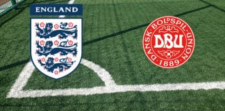 Alineaciones Inglaterra F-Dinamarca F