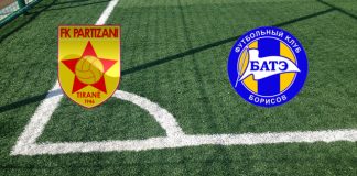 Alineaciones Partizani Tirana-Bate Borisov