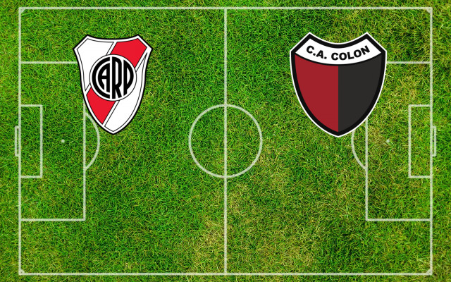 Alineaciones River Plate-Colón