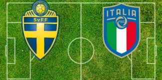 Alineaciones Suecia F-Italia F