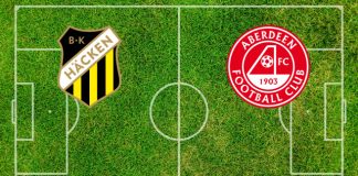 Alineaciones BK Häcken-Aberdeen