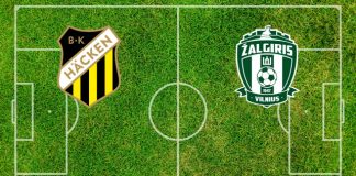Alineaciones BK Häcken-Zalgiris Vilnius