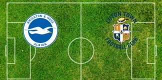 Alineaciones Brighton-Luton