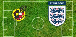 Alineaciones España F-Inglaterra F