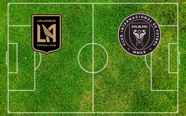 Alineaciones de los angeles fc contra inter de miami