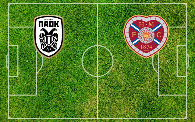Alineaciones PAOK Salónica-Hearts