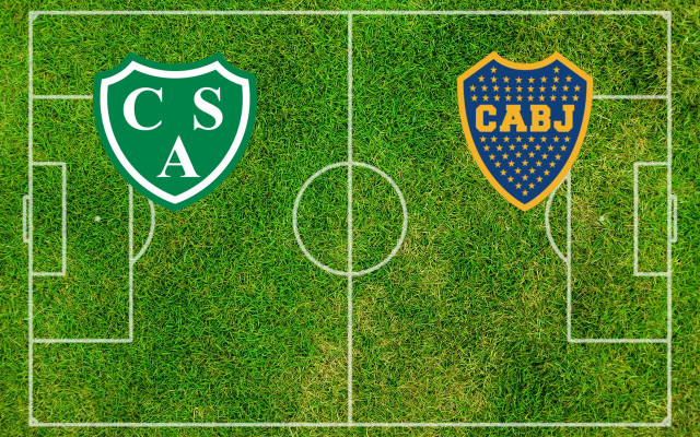 Alineaciones Sarmiento Junin-Boca Juniors