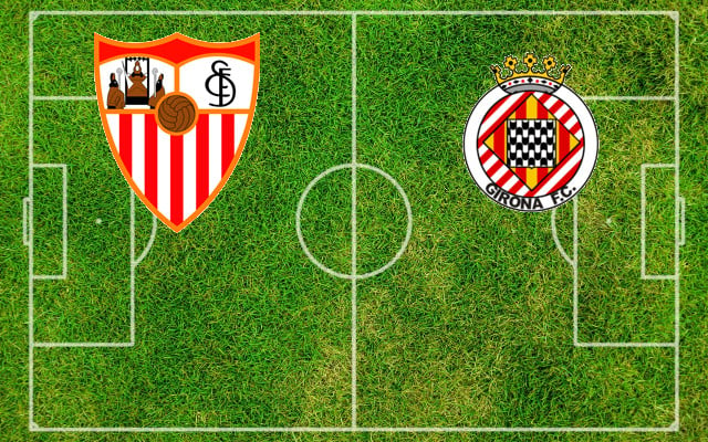 Alineaciones Sevilla-Girona