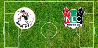 Sparta Rotterdam- NEC Nimega (viernes 1 de septiembre 2023, 12:00 h.): alineaciones oficiales, cuotas, pronóstico Alineaciones Sparta Rotterdam-NEC Nimega