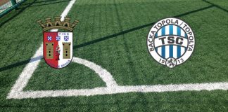 Alineaciones Sporting Braga-TSC Backa Topola