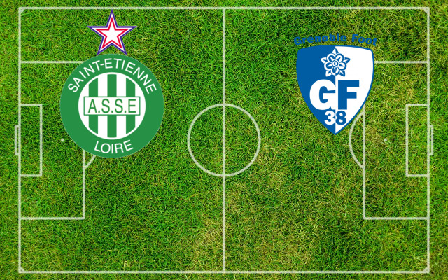 Alineaciones St. Etienne-Grenoble