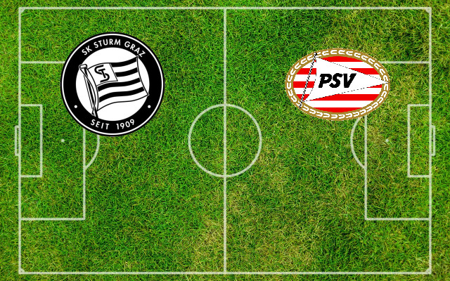 Alineaciones Sturm Graz-PSV