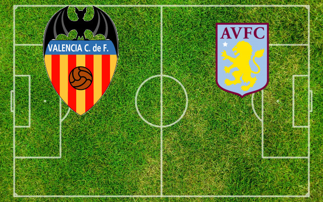 Alineaciones Valencia-Aston Villa