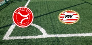Alineaciones Almere-PSV