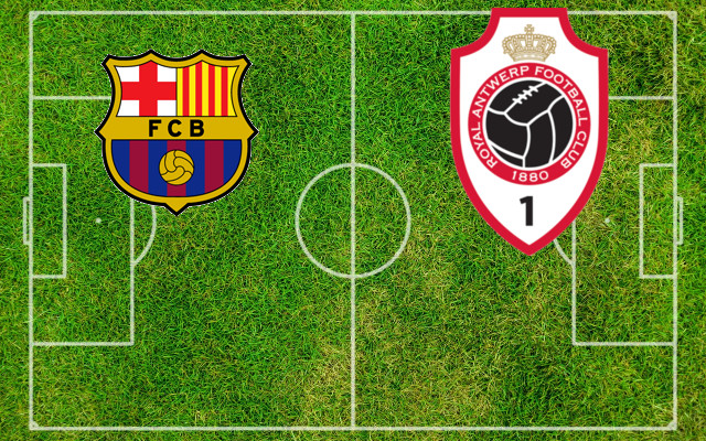 Alineaciones Barcelona-Amberes