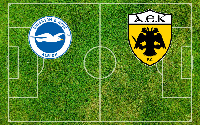 Brighton-AEK Atenas_mx Alineaciones Brighton-AEK Atenas