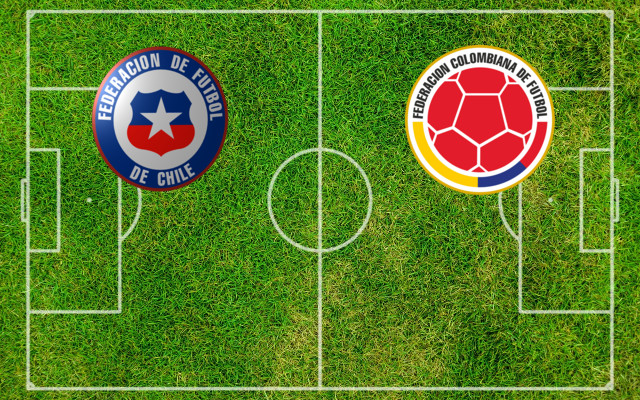 Alineaciones Chile-Colombia