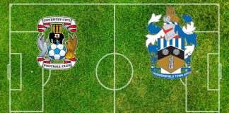 Alineaciones Coventry-Huddersfield