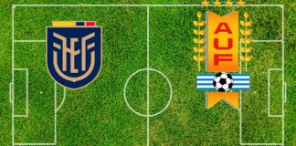 Alineaciones Ecuador-Uruguay