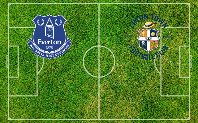 Alineaciones FC Everton-Luton