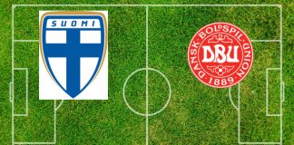 Alineaciones Finlandia-Dinamarca