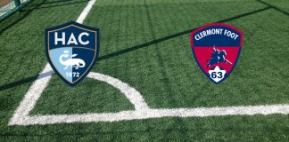 Alineaciones Le Havre-Clermont