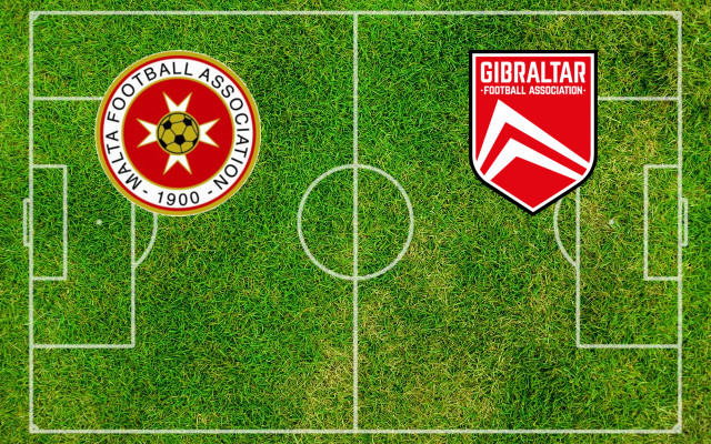 Alineaciones Malta-Gibraltar